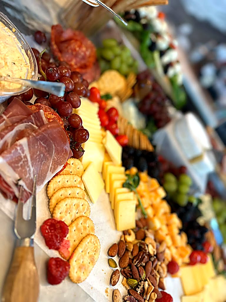 Premium catering spread